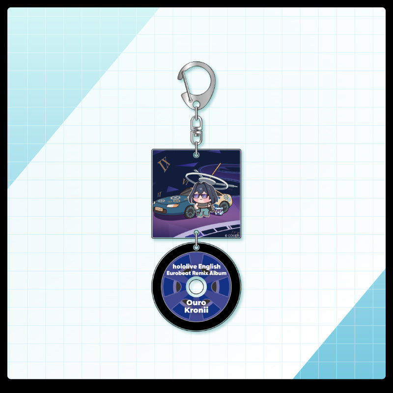 [20241025 - 20241125] "hololive English Eurobeat Remix Album Merchandise" Eurobeat Acrylic Keychain -Myth- & -Promise-