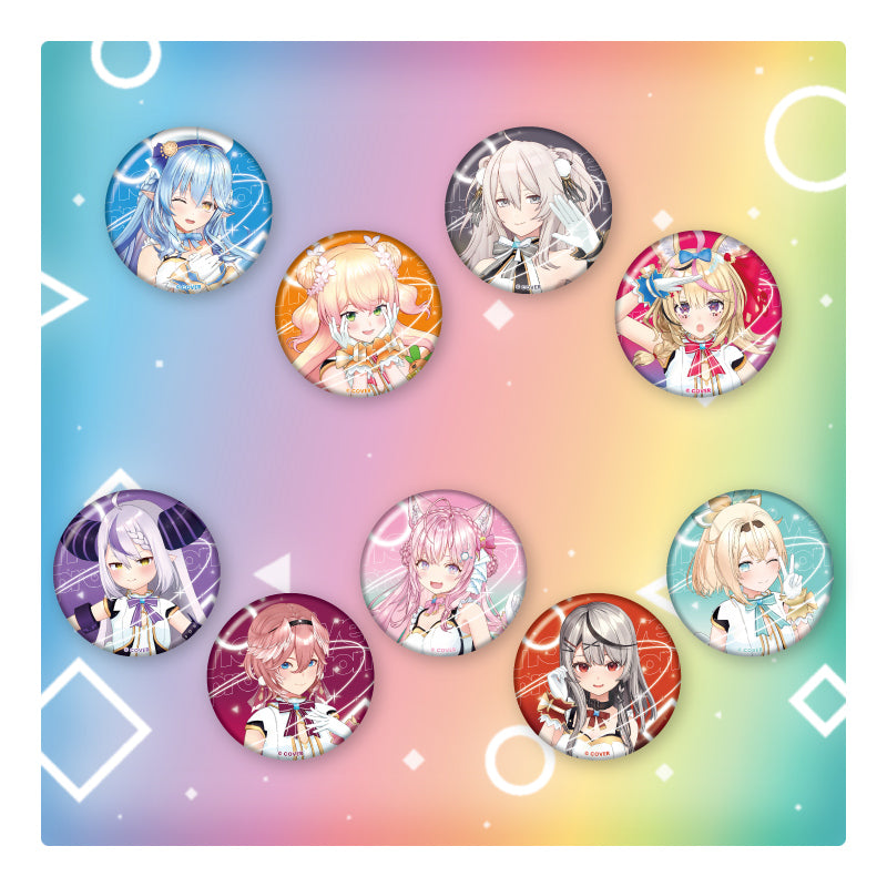 [20240718 - ] "hololive Origin Outfit Merchandise Series" Button Badge Gen 5 & holoX