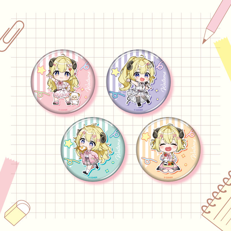 [20250606 - 20250707] "角卷绵芽 生日纪念2025" 徽章（共4种）