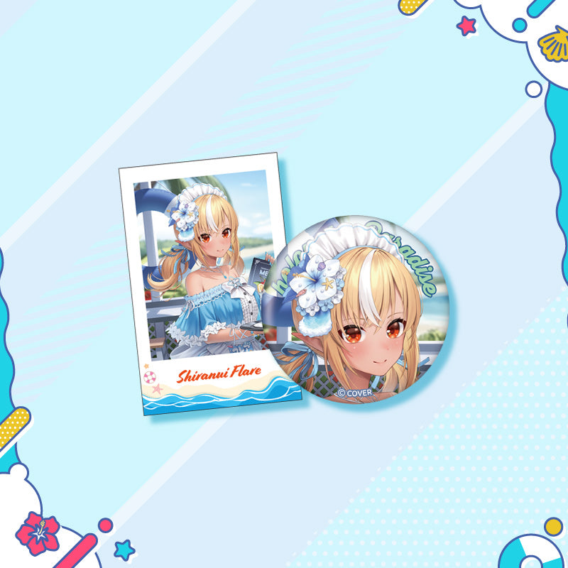 [20250726 - 20250901] "holonatsu Paradise Merch vol.2" Button Badge &Cheki-Style Card Set - GAMERS & Gen 3 & Gen 4