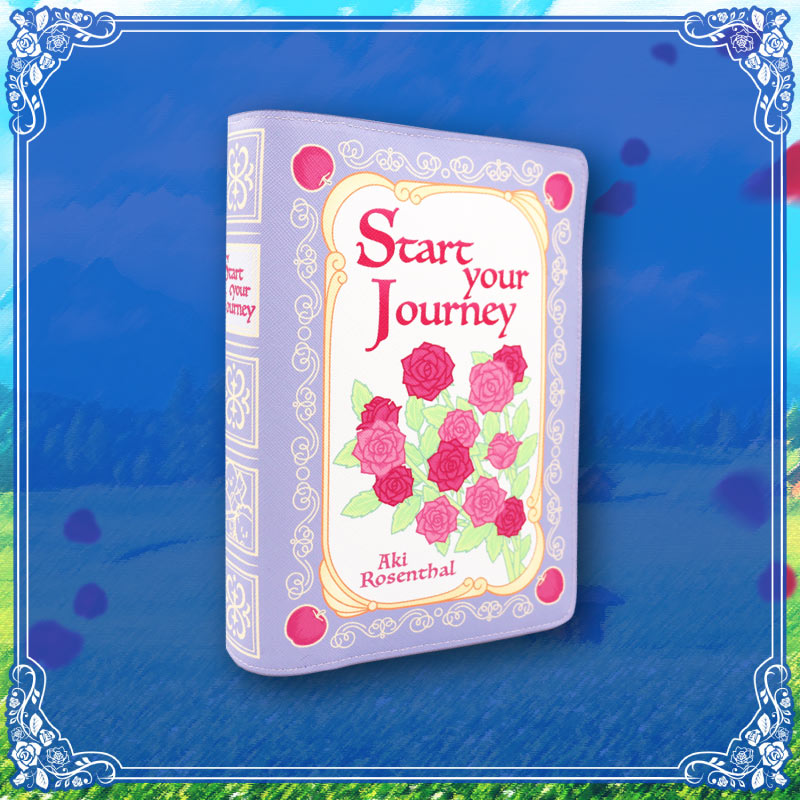 [20230527 - 20230703] "Aki Rosenthal Birthday Celebration 2023" "Start your Journey" Book-Shaped Pouch