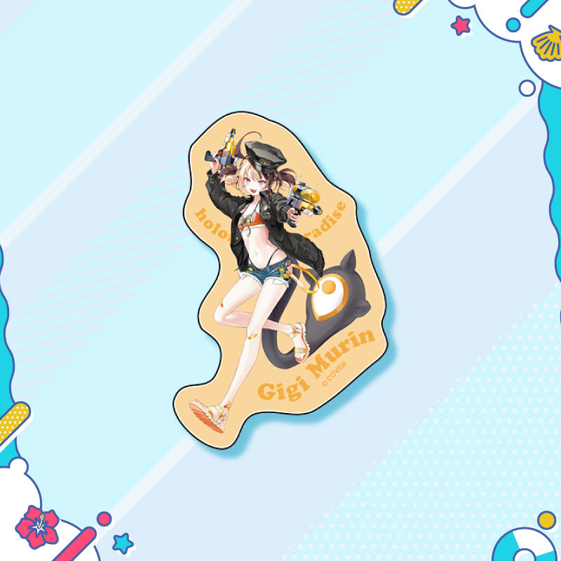 [20250726 - 20250901] "holonatsu Paradise Merch vol.2" Clear Sticker - hololive English