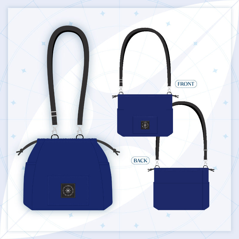 〈Made-to-order〉"Hoshimachi Suisei Live Tour 2024 "Spectra of Nova" Concert Merch" Shoulder Bag