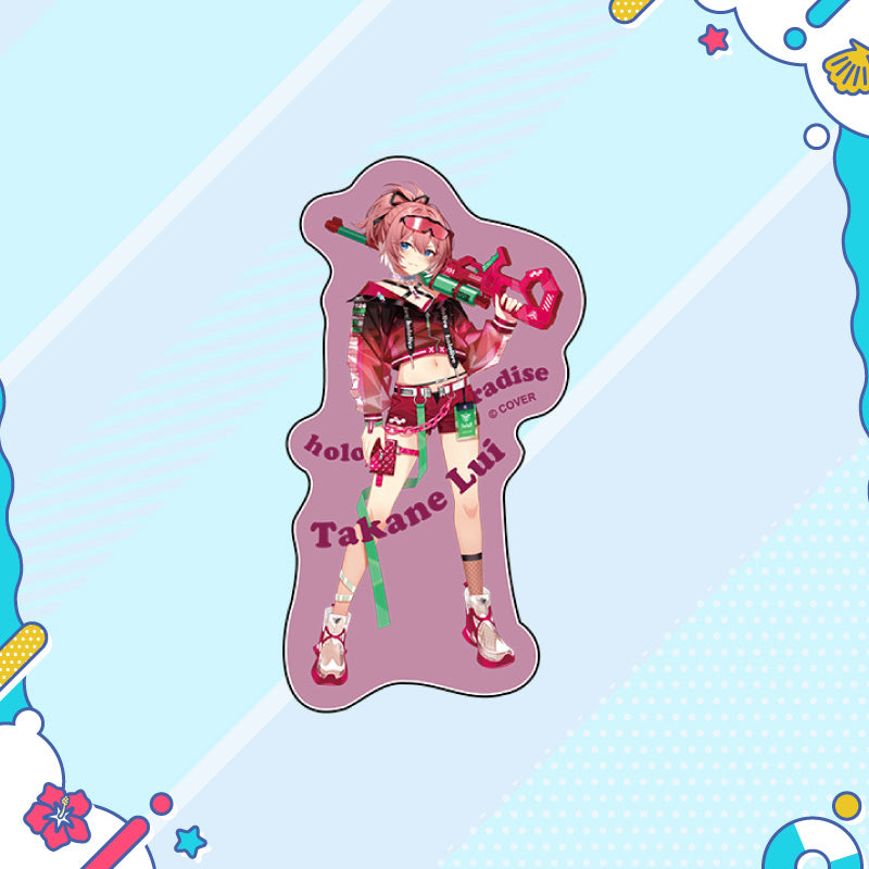 [20250726 - 20250901] "holonatsu Paradise Merch vol.2" Clear Sticker - Gen 5 & Secet Society holoX