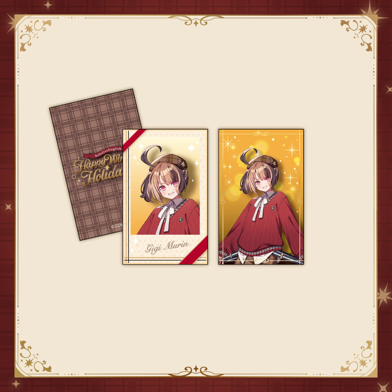 [20251129 - ] "hololive English [Happy Winter Holidays]" Collection Card Set