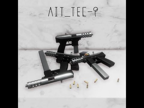 [20241202 - ] "Atelier IRONTURTLE" AIT_TEC-9 [Firing Mechanism, Particle Effects, Hand Gesture Setup]