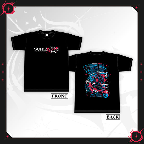 【Advanced shipping】Hoshimachi Suisei Live “SuperNova: REBOOT” Concert Merch - T-Shirt