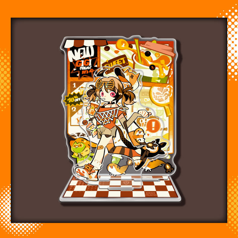 [20250622 - 20250728] "Gigi Murin 1st Anniversary Celebration" Gigi's Boba break Acrylic Diorama Stand