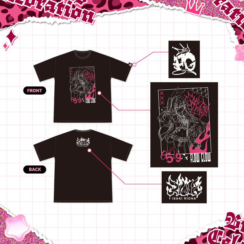 [20250529 - 20250630] "Isaki Riona Birthday Celebration 2025" T-Shirt