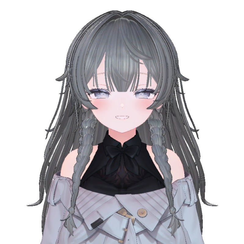 [20251127 - ] "Shop YahoYaho"【兼容 13 款 avatar】双马尾辫 (适用于VRChat)