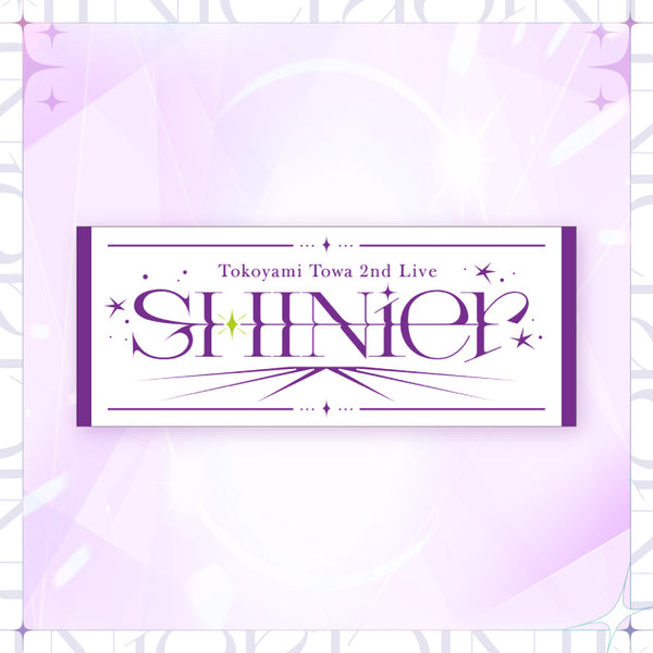 【提前发货】Tokoyami Towa 2nd Live "SHINier" 演唱会周边 - 毛巾