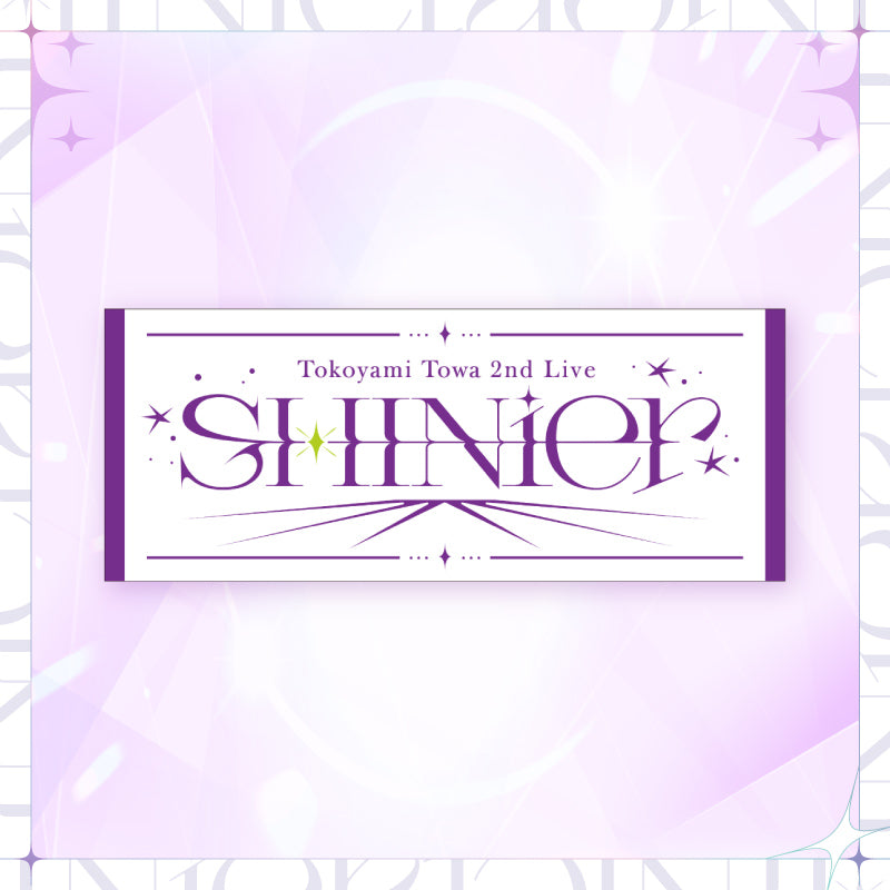 【提前发货】Tokoyami Towa 2nd Live "SHINier" 演唱会周边 - 毛巾