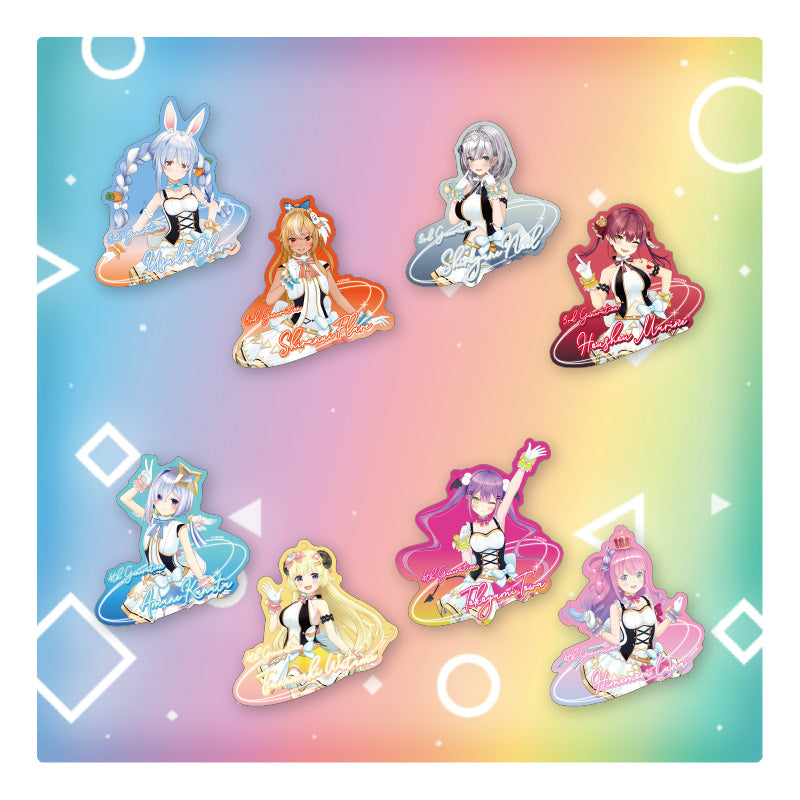 [20240718 - ] "hololive Origin Outfit Merchandise Series" Stickers (2 stickers per type)  Gen 3 & 4