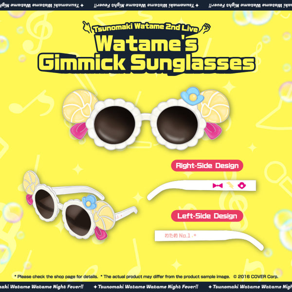 [Tsunomaki Watame 2nd Live "Watame Night Fever!! in TOKYO GARDEN THEATER" (2nd)] Watame's Gimmick Sunglasses