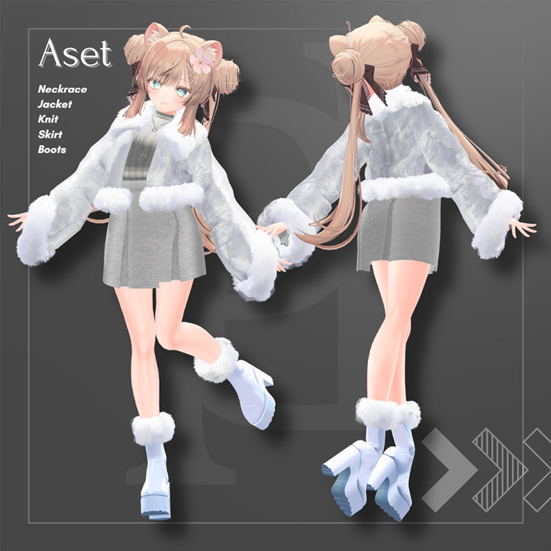 [20240301 - ] "/PRINCIPALITY by KeyLew" 3D Costume "Cold Walks" [For VRChat]