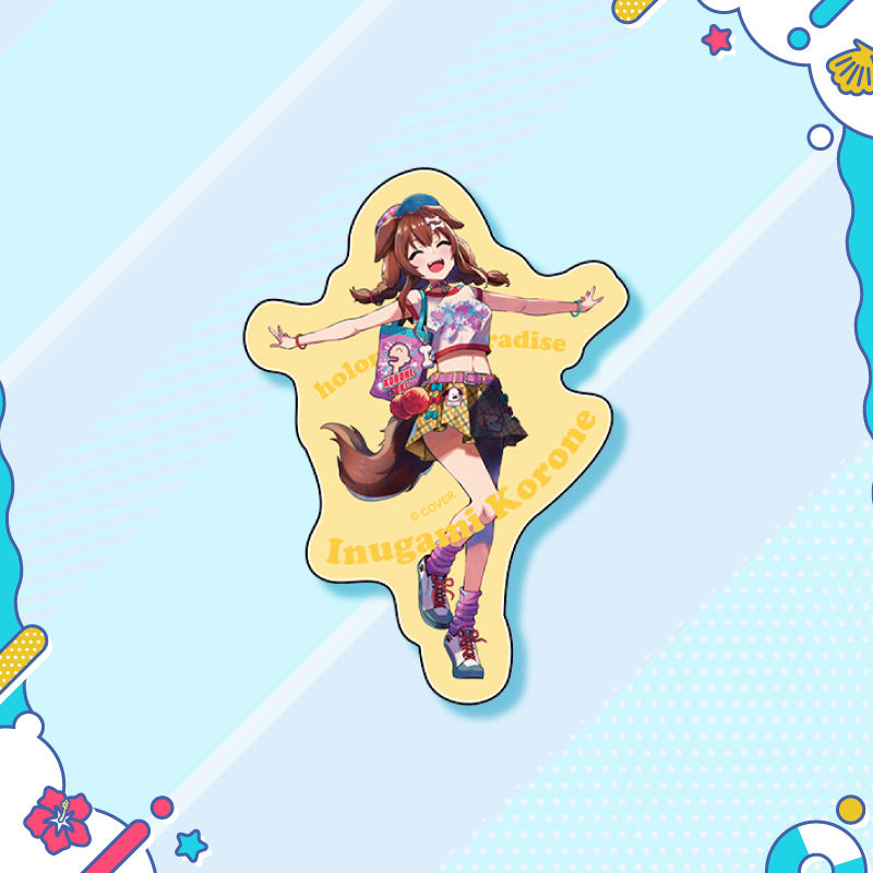 [20250726 - 20250901] "holonatsu Paradise Merch vol.2" Clear Sticker - GAMERS & Gen 3 & Gen 4