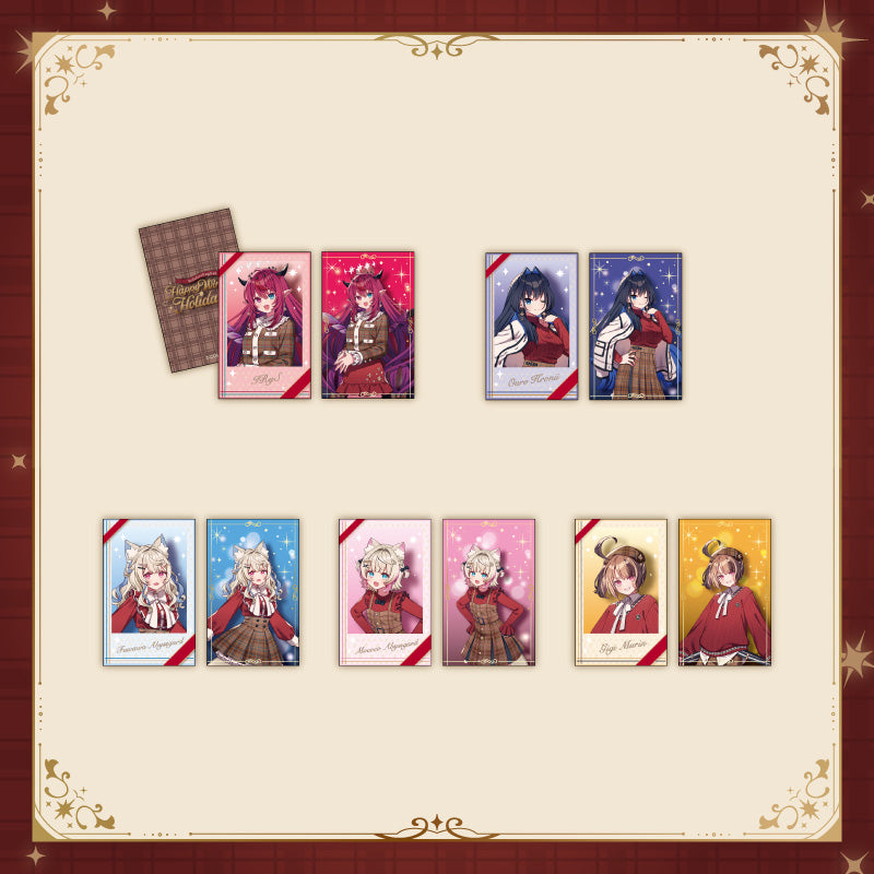 [20251129 - ] "hololive English [Happy Winter Holidays]" Collection Card Set