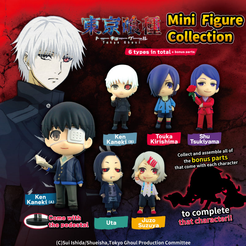 [20240730 - ] "Tokyo Ghoul" Mini Figure Collection (6 pcs BOX)