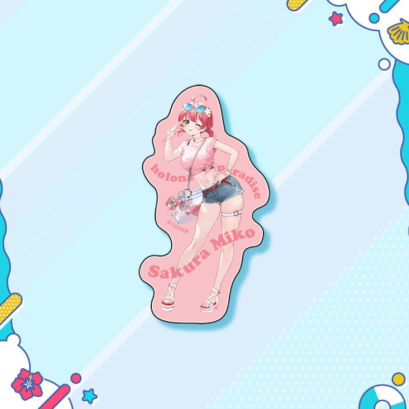 [20250726 - 20250901] "holonatsu Paradise Merch vol.2" Clear Sticker - Gen 0 & Gen 1 & Gen 2