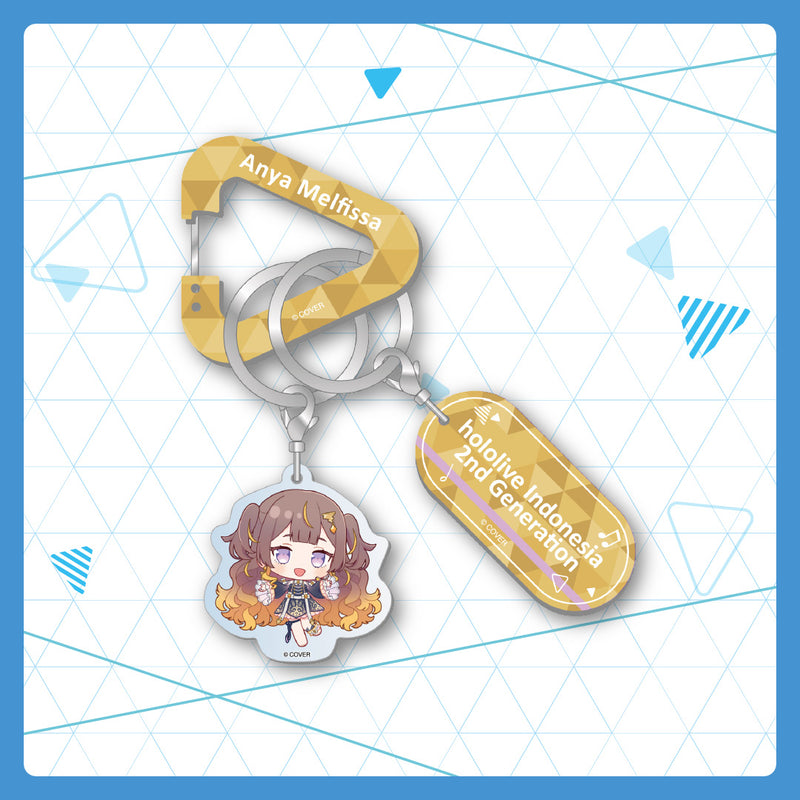 [20241203 - ] "holomini Vocal Series hololive Indonesia 2nd Generation" Carabiner Keychain