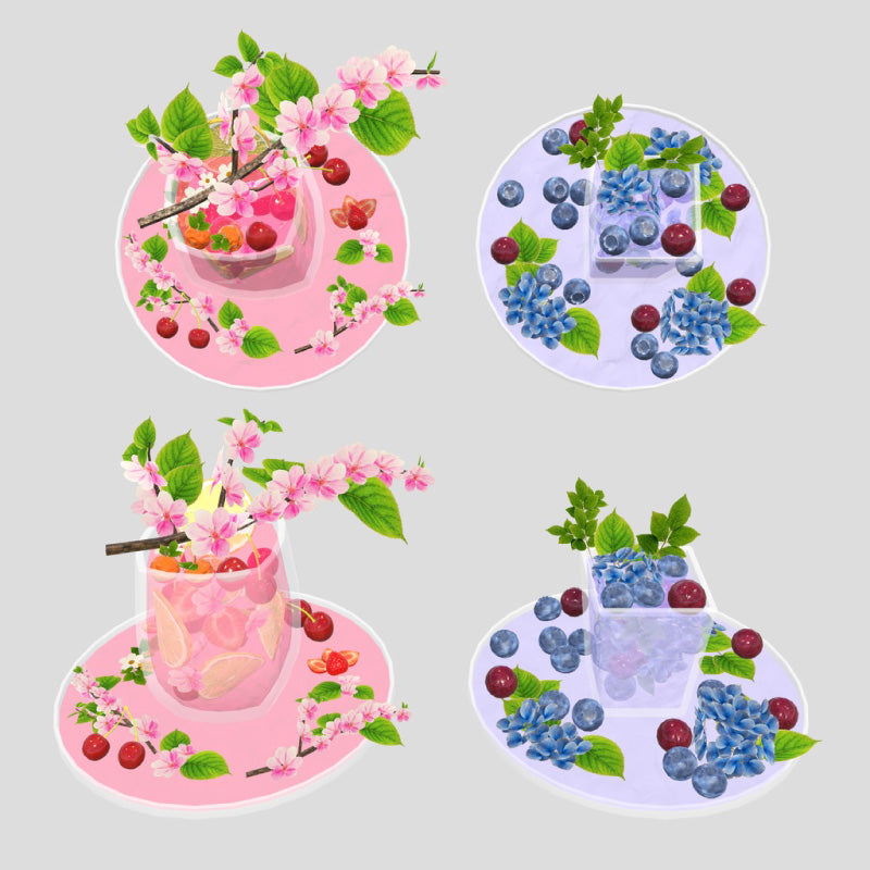 [20250916 - ] "IKA 3DCG art studio" Bouquet Dessert (27 items)
