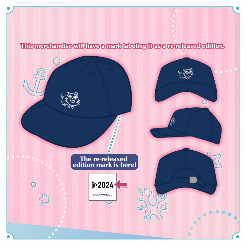 [20240808 - 20240909] "Minato Aqua Re-Released Edition Merch" NEKO Cap Re-Released Edition