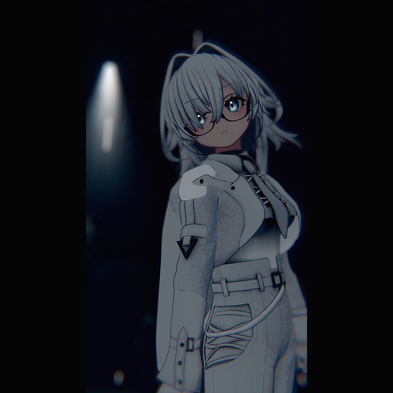 Cyberpunk Blaven Novel Tailcoat for Chise (VRChat) | Geek Jack VR