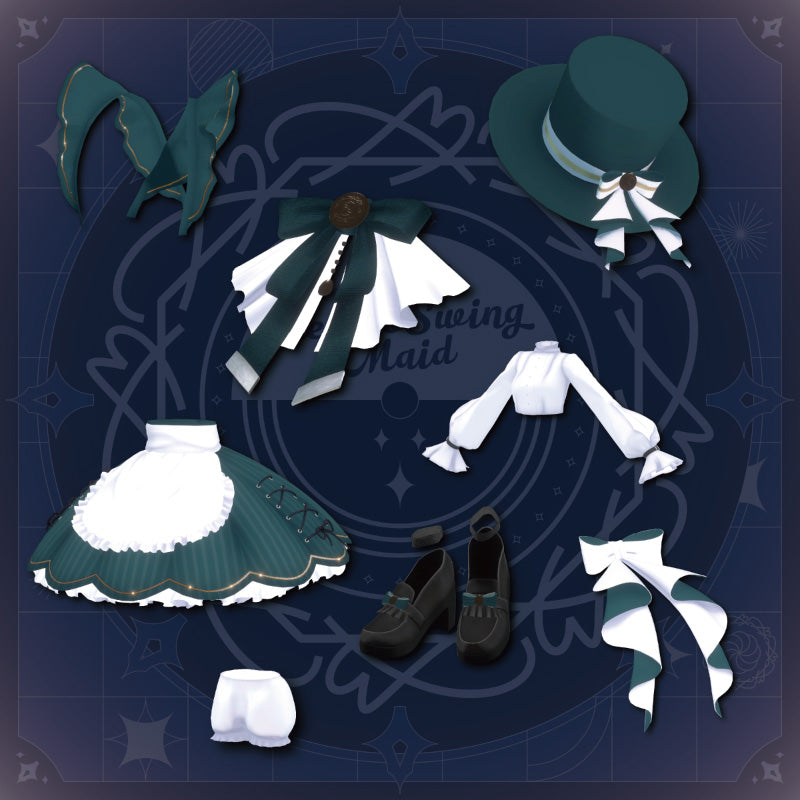 [20250701 - ] "KYHARA" 电子摇摆女仆装（兼容多种avatar）