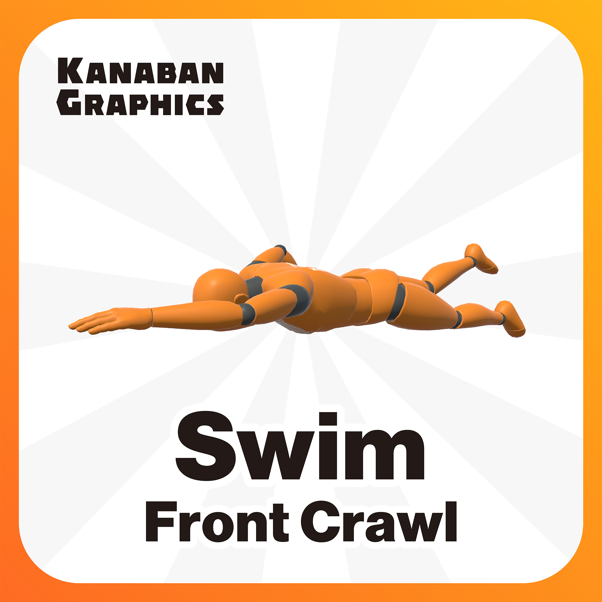 Swim - Front Crawl Loop Animation by Kanaban Graphics | Geek Jack VR