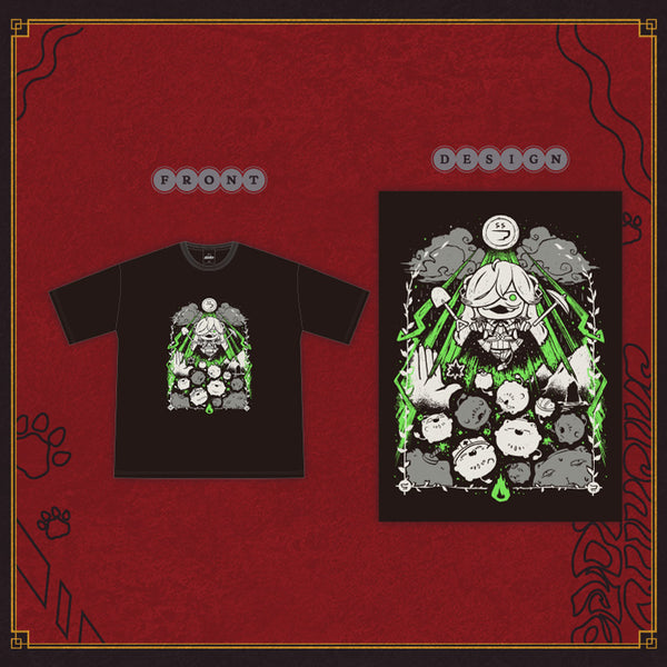 [20250814 - 20250916] "狮白牡丹 活动5周年纪念" 劳动快乐 T恤