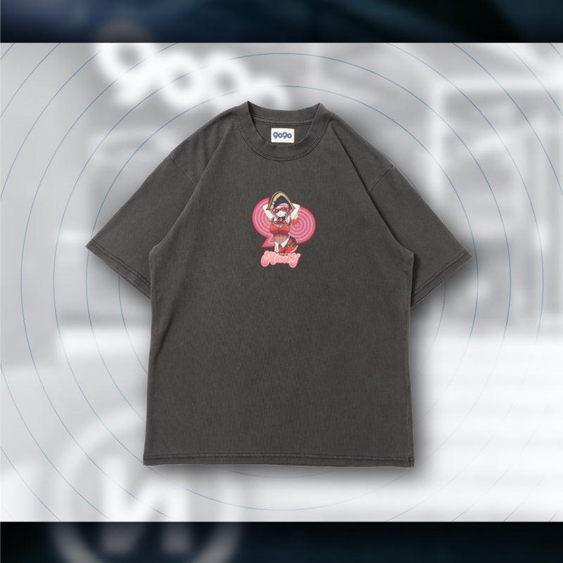 [20240906 - ] "hololive×9090 collab merch" 90s Anime-Style Oversized Tee