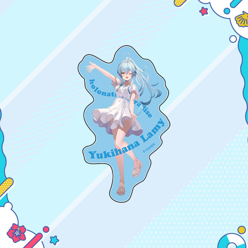 [20250726 - 20250901] "holonatsu Paradise Merch vol.2" Clear Sticker - Gen 5 & Secet Society holoX