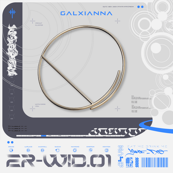 [20240130 - ] "GALXIANNA" 3D Avatar用配件 脸环 "ER-WID.01"