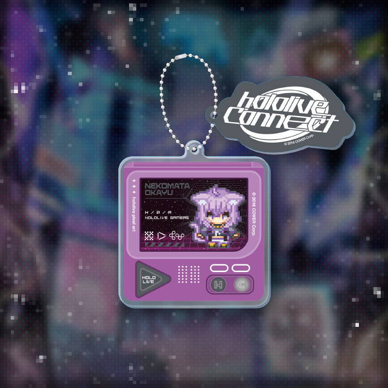 [20241125 - ] "hololive Connect hololive pixel art GAMERS" Acrylic Keychain