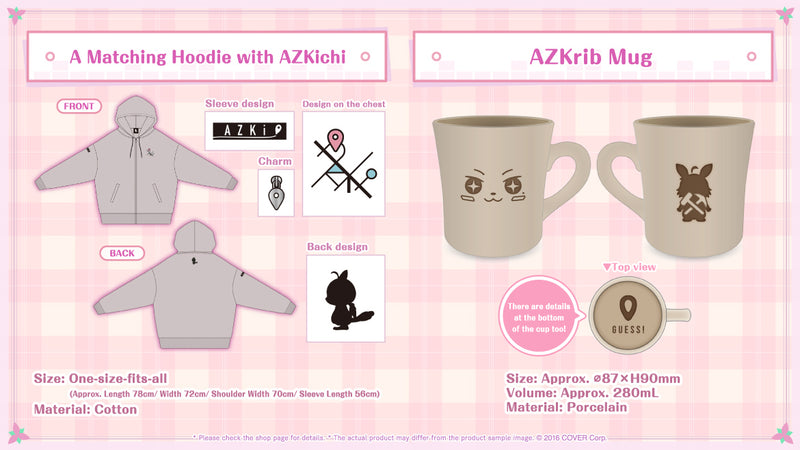 [20240701 - 20240805] "AZKi Birthday Celebration 2024" Merch Complete Set