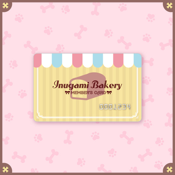 [20231001 - 20231106] "Inugami Korone Birthday Celebration 2023" Inugami Bakery MEMBER'S CARD