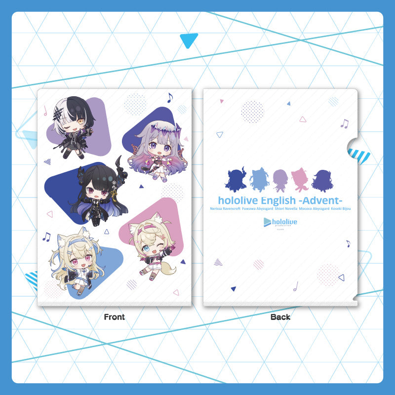 [20240723 - ] "holomini Vocal Series hololive English -Advent-" Clear Folder