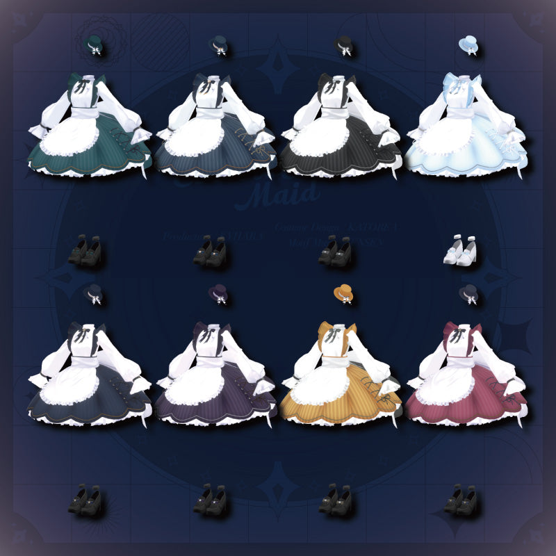 [20250701 - ] "KYHARA" 电子摇摆女仆装（兼容多种avatar）