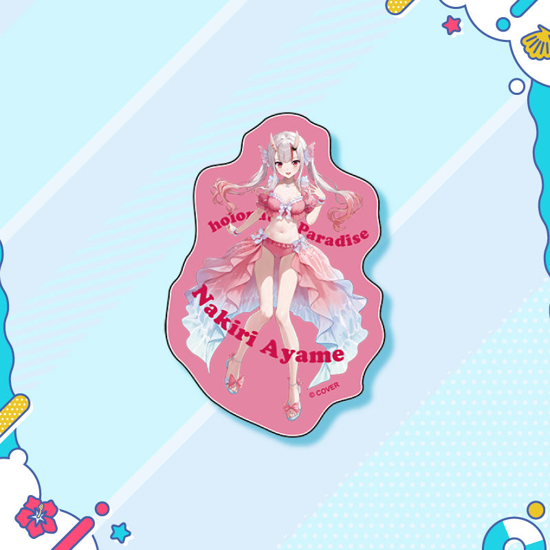 [20250726 - 20250901] "holonatsu Paradise Merch vol.2" Clear Sticker - Gen 0 & Gen 1 & Gen 2