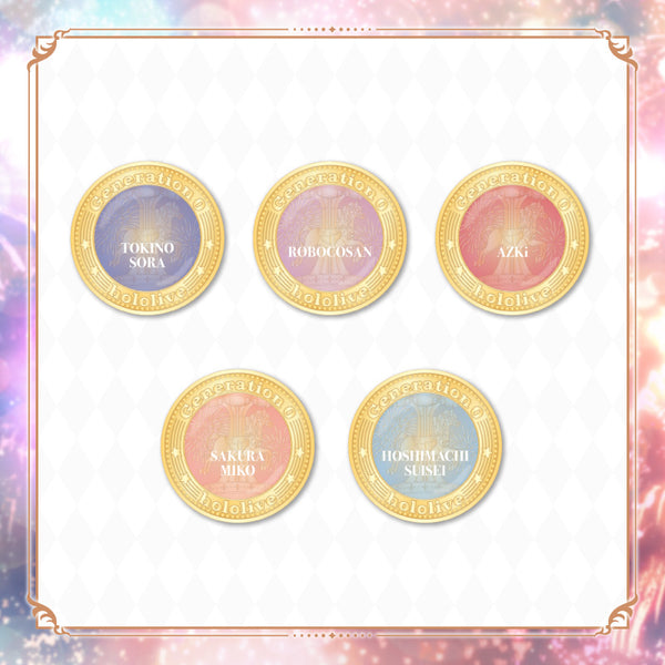 [20250905 - 20251006] "hololive Generation 0 Anniversary Parade" Commemorative Medal