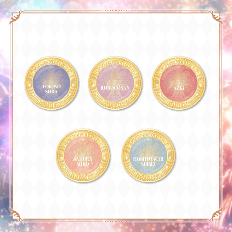 [20250905 - 20251006] "hololive Generation 0 Anniversary Parade" Commemorative Medal