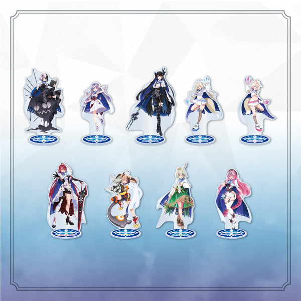 [20240831 - ]"hololive English [ENigmatic Recollection] Merch" Acrylic Stand -Advent- & -Justice-