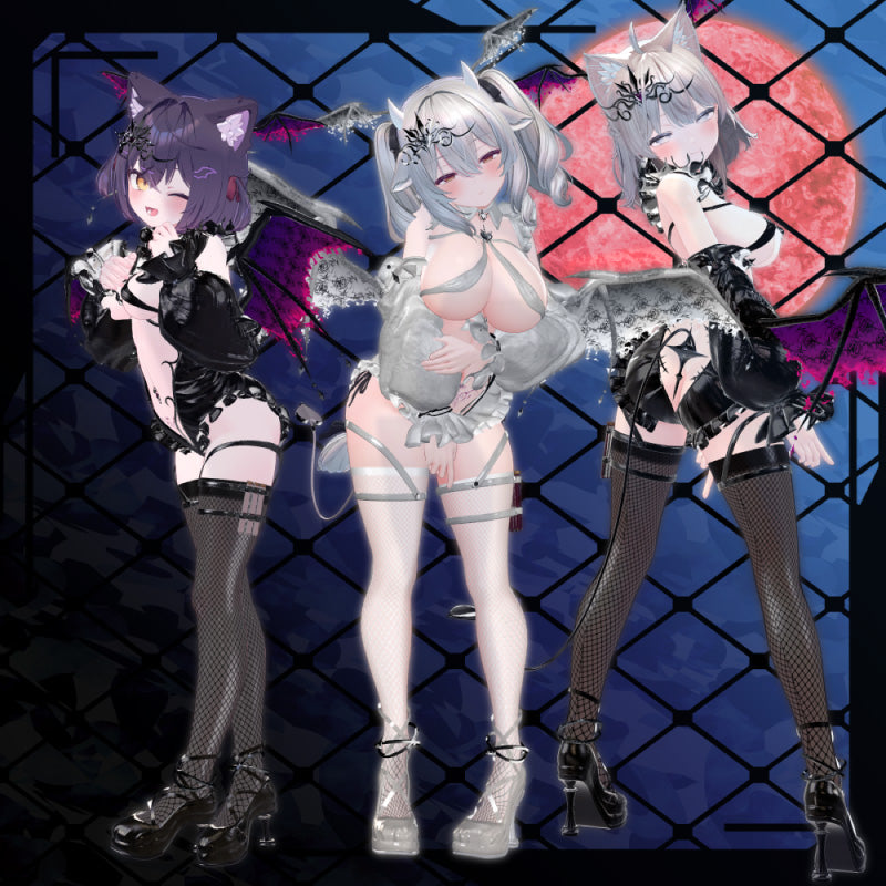 [20251113 - ] "t-shop"【支持11种以上avatar】幻艳梦欲 Dark Dream Desire 【VRChat】