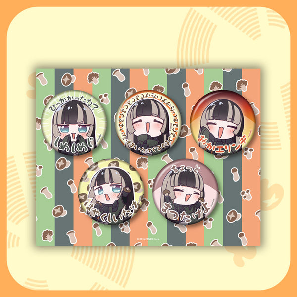 [20250204 - 20250310] "儒乌风亭螺钿 蘑菇舞周边" 徽章（含5种）