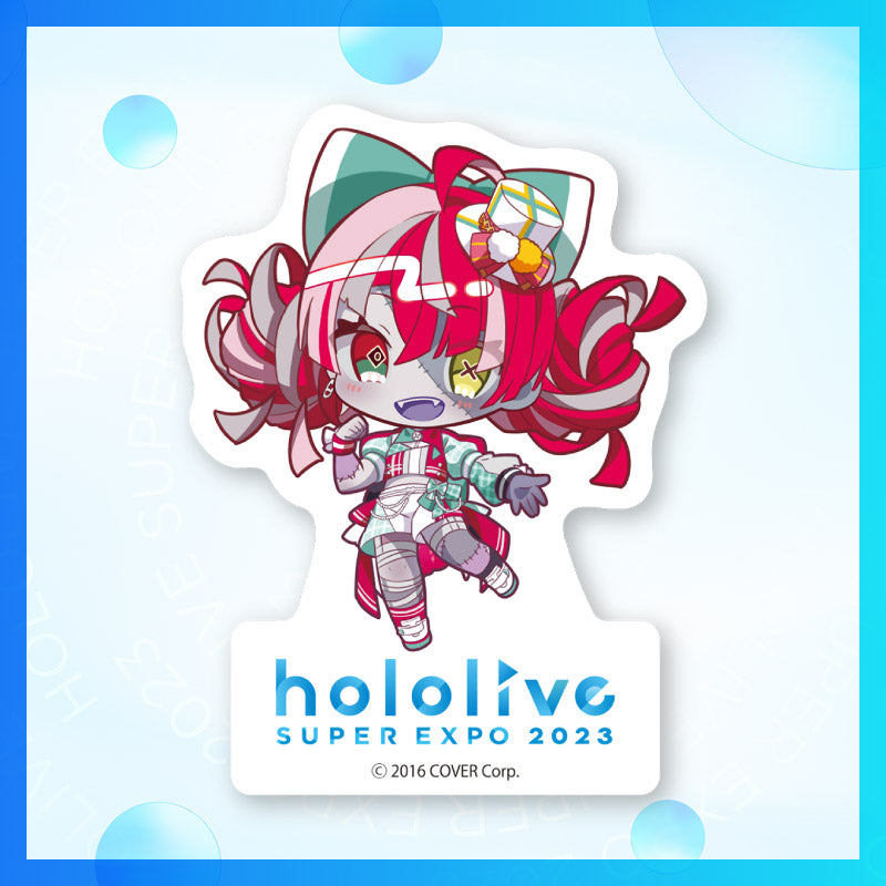 "hololive SUPER EXPO 2023" 迷你角色贴纸 Bright服装版 hololive Indonesia