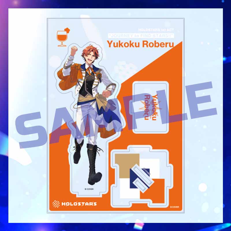 "HOLOSTARS 1st ACT" Acrylic Stand Yukoku Roberu (2nd)