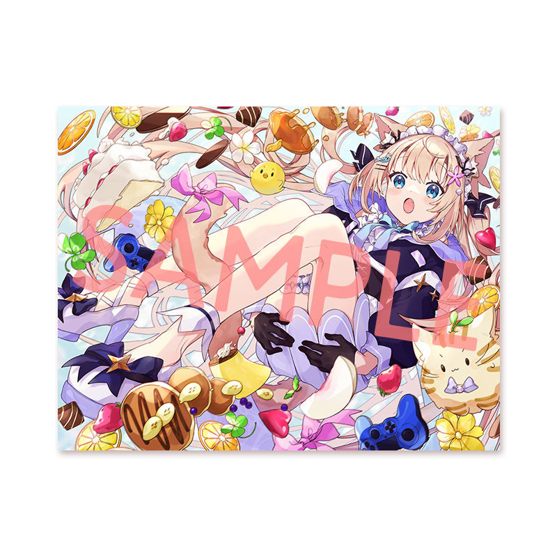 [20210916 - ] "Hanazono Serena 3rd Anniversary" B2 Tapestry (Horizontal)