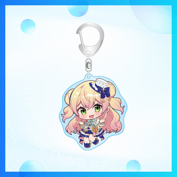 "hololive SUPER EXPO 2023" Chibi Acrylic Keychain Bright Outfit Ver. - Gen 5 & Secret Society holoX
