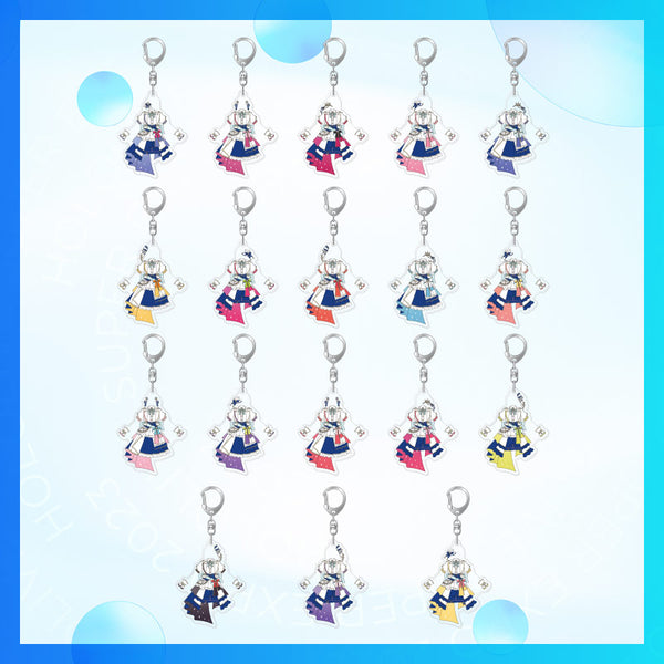 "hololive SUPER EXPO 2023" Random Bright Outfit Acrylic Charm (Gen 0+Gen 1+Gen 2+Gamers)