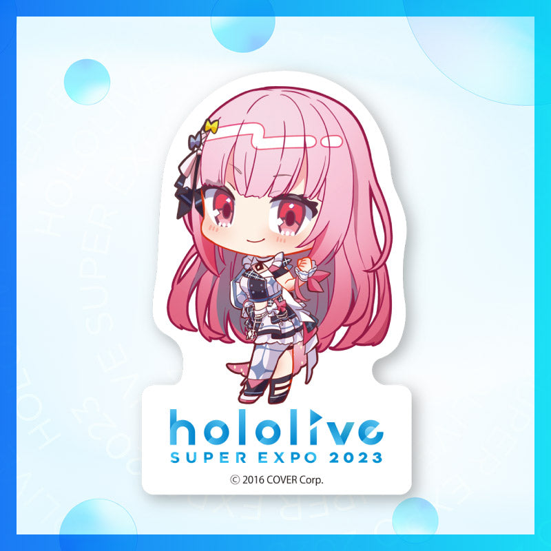 "hololive SUPER EXPO 2023" 迷你角色贴纸 Bright服装版 hololive English